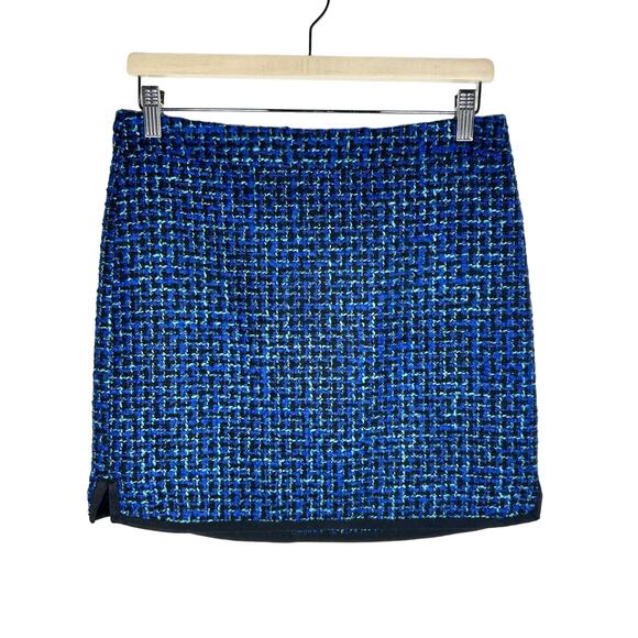 J. Crew Tweed Wool Blend Mini Skirt 4 - Picture 1 of 7